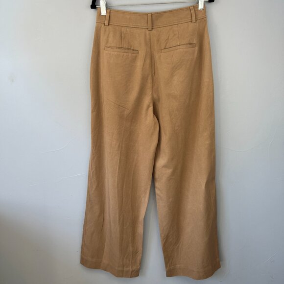 Everlane The Way-High Drape Trouser Pant Size 6 Short Wide Leg - Picture 7 of 9